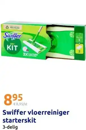 Action Swiffer vloerreiniger starterskit aanbieding