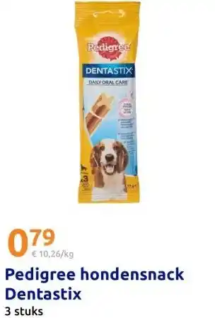 Action Pedigree hondensnack Dentastix aanbieding