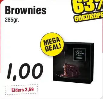 Budget Food Brownies aanbieding