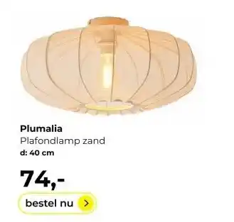 Lampidee Plumalia aanbieding