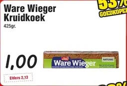 Budget Food Ware Wieger Kruidkoek aanbieding