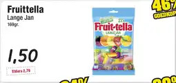 Budget Food Fruittella Lange Jan aanbieding