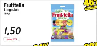 Budget Food Fruittella Lange Jan aanbieding