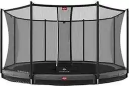 Bol.com BERG Favorit InGround Trampoline - incl. veiligheidsnet - 330 cm - Grijs aanbieding