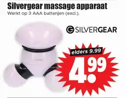 Dirk Silvergear massage apparaat aanbieding