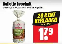 Dirk Bolletje beschuit aanbieding