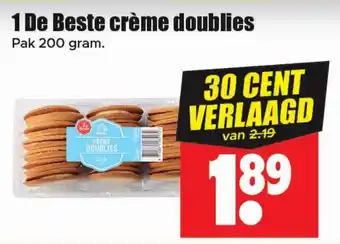 Dirk 1 De Beste crème doublies aanbieding