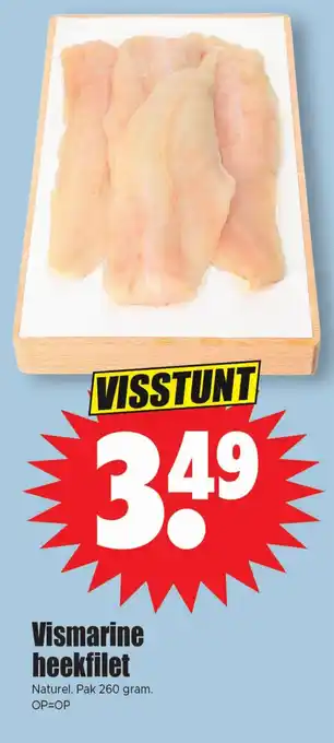 Dirk Vismarine heekfilet aanbieding