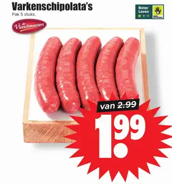 Dirk Varkenschipolata's aanbieding