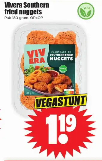 Dirk Vivera Southern fried nuggets aanbieding