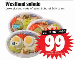 Dirk Westland salade aanbieding