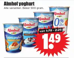 Dirk Almhof yoghurt aanbieding