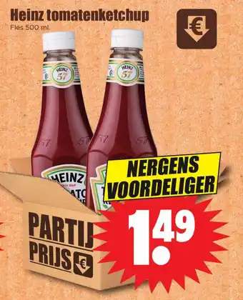 Dirk Heinz tomatenketchup aanbieding