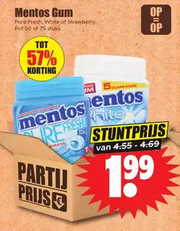 Dirk Mentos Gum aanbieding