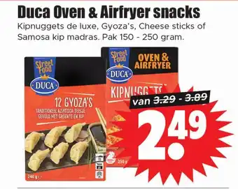 Dirk Duca Oven & Airfryer snacks aanbieding