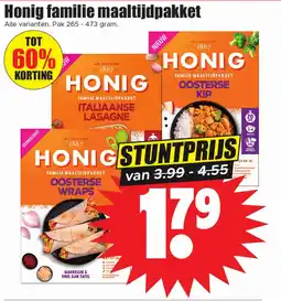 Dirk Honig familie maaltijdpakket aanbieding