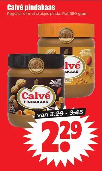 Dirk Calvé pindakaas aanbieding