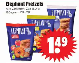 Dirk Elephant Pretzels aanbieding