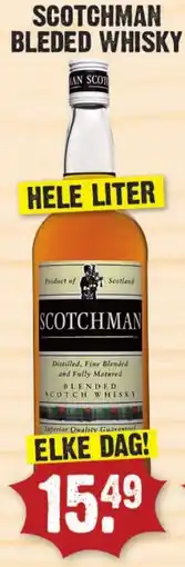 Dirk Scotchman bleded whisky aanbieding