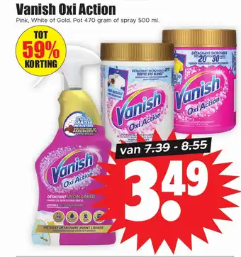 Dirk Vanish Oxi Action aanbieding