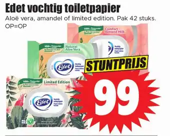 Dirk Edet vochtig toiletpapier aanbieding