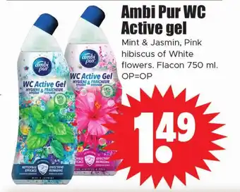 Dirk Ambi Pur WC Active gel aanbieding