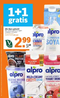 Albert Heijn Alle Alpro gekoeld aanbieding