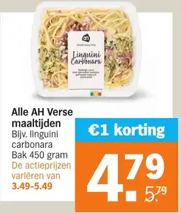 Albert Heijn Alle AH Verse maaltijden aanbieding