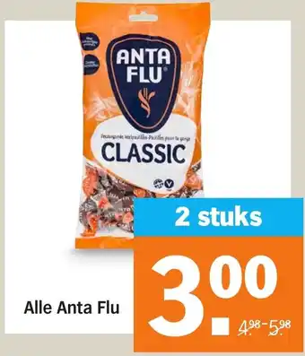 Albert Heijn Alle Anta Flu aanbieding