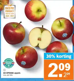 Albert Heijn AH Sprank appels aanbieding