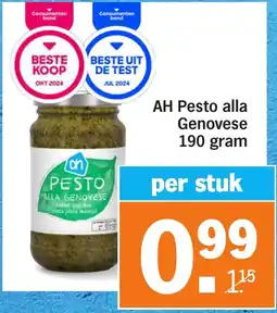 Albert Heijn AH Pesto alla Genovese aanbieding