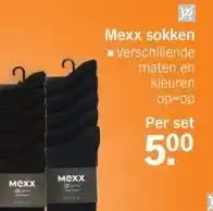 Albert Heijn Mexx sokken aanbieding