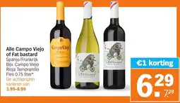 Albert Heijn Alle Campo Viejo Campo Viejo of Fat bastard aanbieding