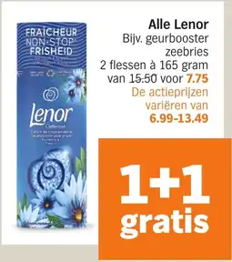 Albert Heijn Alle Lenor aanbieding