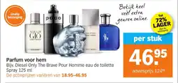 Albert Heijn Parfum voor hem aanbieding