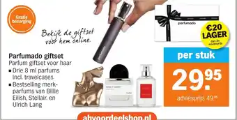 Albert Heijn Parfumado giftset aanbieding