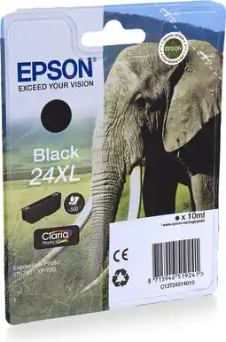 Bol.com Epson 24XL (T2431) - Inktcartridge / Zwart / Hoge Capaciteit aanbieding