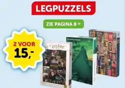 Boekenvoordeel LEGPUZZELS aanbieding