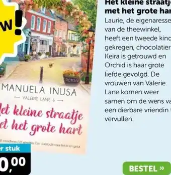 Boekenvoordeel Het kleine straatje met het grote hart aanbieding