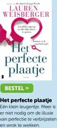 Boekenvoordeel Het perfecte plaatje aanbieding