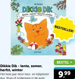 Boekenvoordeel Dikkie Dik - lente, zomer, herfst, winter aanbieding