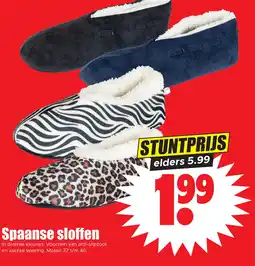 Dirk Snaanse sloffen aanbieding