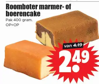 Dirk Roomboter marmer-of boerencake aanbieding