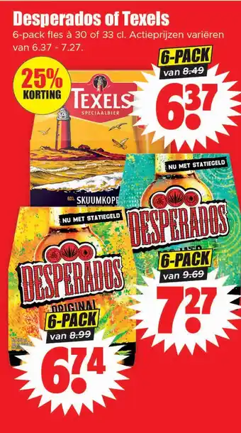 Dirk Desperados of Texels aanbieding