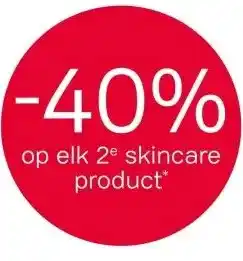 Pour Vous -40% op elk 2e skincare product* aanbieding