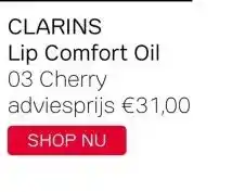 Pour Vous CLARINS Lip Comfort Oil 03 Cherry aanbieding