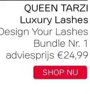 Pour Vous QUEEN TARZI Luxury Lashes Design Your Lashes Bundle Nr. 1 aanbieding