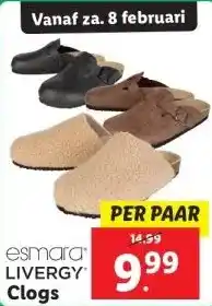 Lidl LIVERGY Clogs aanbieding