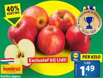 Lidl Evelina appels aanbieding