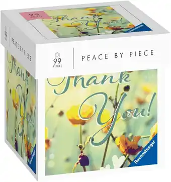 Amazon Ravensburger Puzzle 16969 Thank You-Peace by Piece 99 delen aanbieding